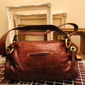 Brown wallet B MAKOWSKY